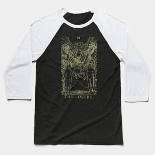 Golden Tarot - Lovers Baseball T-Shirt